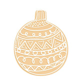 Christmas Ornament Cookie Cutter